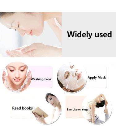 Tomolucky Direct 12pcs Makeup Headbands - Coral Fleece Head Wraps for Women, Spa, Shower, Sports, Yoga - Multi-colored - Buy Online on GoSupps.com