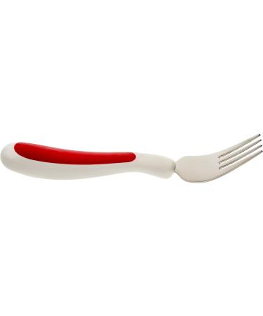 NRS Healthcare M99680 Kura Care Adult Cutlery Set - Red/White - Buy Online on GoSupps.com
