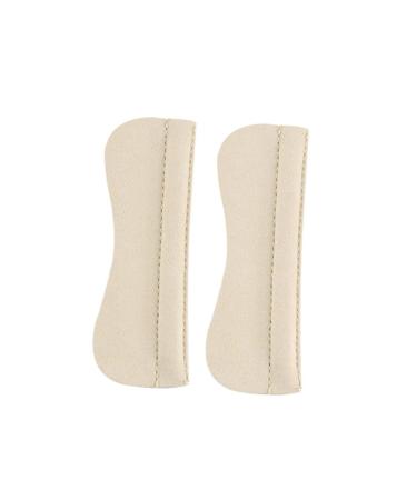 Mobestech 4 Pairs Shoes Feet Pads Beige Heel Cushion Stickers Heel Cushion Pads Shoe Filler Pads Pads Heel Liners Anti-wear Feet Sticker Anti Drop Heel Men and Women