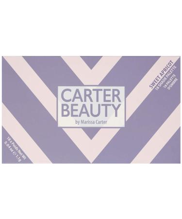Carter Beauty 18 Shade Eyeshadow Palette - Long Lasting Shimmer & Matte Colors | Sweet Apricot | International Shipping Available - Buy Online on GoSupps.com