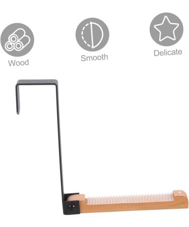 LABRIMP Over Door Coat Hook Door Hook Over Door Clothes Hanger Rack Coat Hooks Wall Mounted Wall Coat Hanger Over The Door 17.5X16CM Black - Buy Online on GoSupps.com