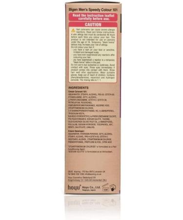 Bigen Men's Speedy Colour Natural Black 101 (3 Pack) - Buy Online on GoSupps.com