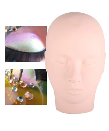 Shop Window Puppet - Silicone Training Head for Makeup Microblading & Eyelash Practice | Ideal for Beauty Salons - Buy Online on GoSupps.com