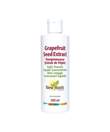 New Roots Herbal - GSE Grapefruit Seed Extract - 250ml - Grapefruit Concentrate Liquid Vitamin C Bioflavonoids - Grapefruit Essential - Grapefruit Extract - High Concentrate Extract - Support Immune 250 ml (Pack of 1)