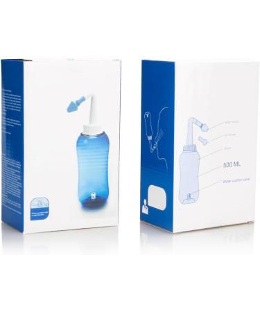 500ml Sinus Rinse and Nasal Irrigation Nose Care Perfect for Cleaning Your Sinuses Nose Allergies Colds and General Hygiene for Adult & Kid BPA Free Nasal Wash Bottle Soothing Wash(Green) - Buy Online on GoSupps.com