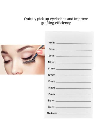 Professional Eyelash Extension Holder Plate - Acrylic Make-up Tool for Home & Beauty Salon Use - Buy Online on GoSupps.com