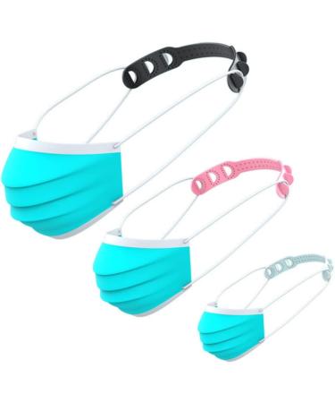 FRCOLOR 30-Pack Mask Strap Buckle Face Cover Earring Hooks & Ear Rope Clips for Comfortable Facial Mask Extensions Adjustable Mask Accessories - Buy Online on GoSupps.com