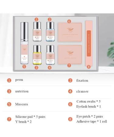 Eyelash Lift Tool Quick Perming Curling Extensions Set Semi Permanent lash Perm Lash Lamination Starter Kit for Salon Home eyelash perming set - Buy Online on GoSupps.com