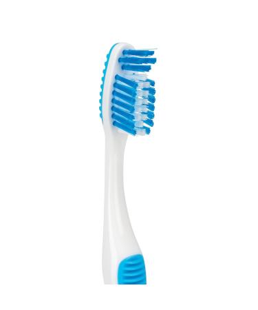 SmileGoods A352 Toothbrush - 35 Tuft Soft Bristle with Tongue Cleaner | 72 Individually Packaged Assorted Colors | Bulk Pack of Premium Toothbrushes - Buy Online on GoSupps.com