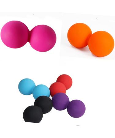 Solustre Yoga Peanut Ball & Pilates Equipment | Myofascial Release & Sore Muscle Relief | International Shipping - Buy Online on GoSupps.com