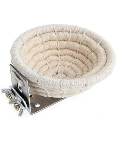 Happiness Apply Here: Rope Bird Breeding Nest Bed for Budgies, Parakeets, Cockatiels, Conures, Canaries, Finches, Lovebirds, and Small Parrots - Buy Online on GoSupps.com