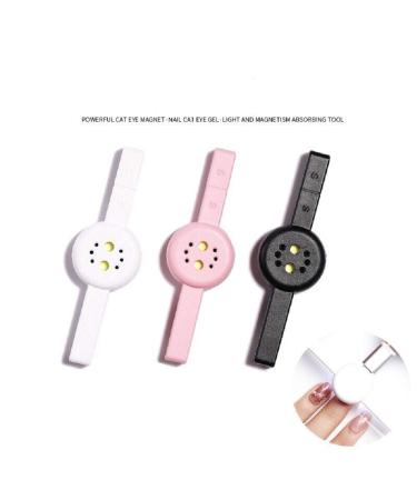 Ruihua 2 in 1 DIY Gel Nail Lamp & Double-Headed Cat Eye Gel Magnetic Tools | 3D Nail Art Decor & Polish Accessories for Perfect Nail Designs - Buy Online on GoSupps.com