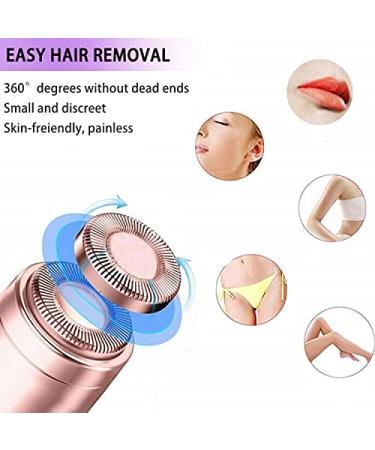Facial Hair Remover Replacement Heads for Gen 1 Finishing Touch Flawless Tool, 18K Gold-Plated Rose Gold, 4 Count by BECHY - Buy Online on GoSupps.com