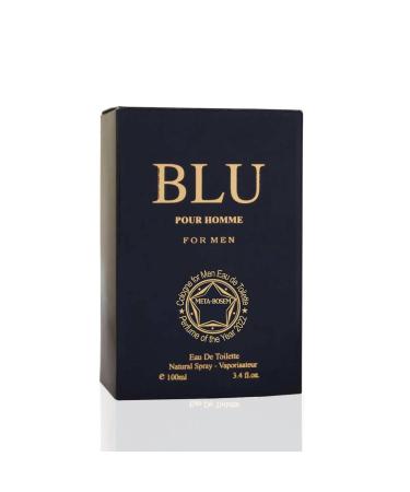 META-BOSEM Blue Pour Homme+Victory Men's Cologne Collection Eau de Toilette Natural Spray - Masculine Notes - Fresh Scent - Holiday Gift Set (Pack of 2) Each 3.4 Fl Oz Total 6.8 Fl Oz - Buy Online on GoSupps.com