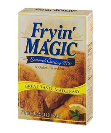 Fryin' Magic Seasoned Coating Mix 1 Pound (Pack of 1)