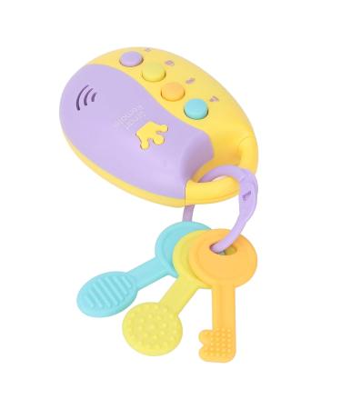 Buy Car Remote Control Key Toy - Sound & Light Early Learning Teether Toy for Babies | International Shipping Available - Buy Online on GoSupps.com