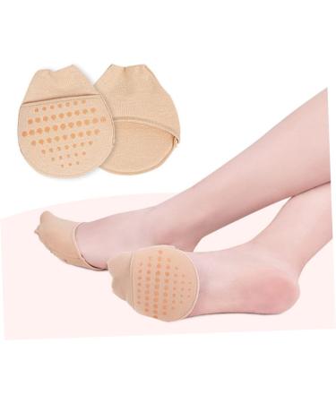 FRCOLOR 4 Pairs Forefoot Pad High Heel Toe Socks Mules for Women Heels Women Socks Open Toe Slide Sandal Liner Womens Socks Tops Invisible Forefoot Cushion Foot Pads Low Cut Sponge Miss - Buy Online on GoSupps.com