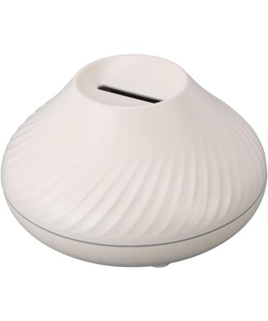 Essential Oil Diffuser - Aroma Diffuser Humidifier with Flame Light | USB Aromatherapy Desk Humidifier for Bedroom & Office - Beige - Buy Online on GoSupps.com