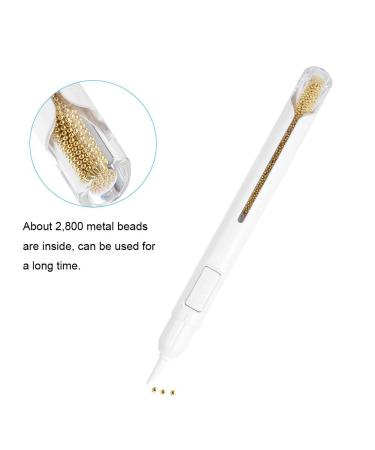 Nail Art Bullion Abbey - Gold Metal Beads for DIY Manicure Decorations | Perfect for Natural & Artificial Nails - Buy Online on GoSupps.com