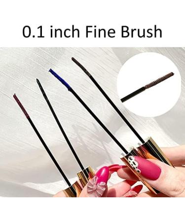  Hikaka Magic Color Mascara made with silk fibers natural waterproof mascara 4D for lashes long-lasting (straight-black) - Buy Online on GoSupps.com