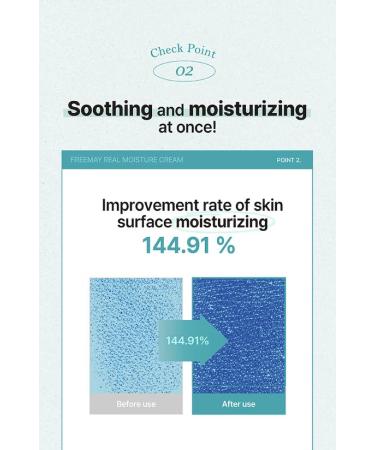 freemay Real Moisture Cream Set (100ml + 30ml) Korean Face Moisturizer for Hydration & Soothing Vegan Lightweight Sensitive Skin Friendly - Buy Online on GoSupps.com