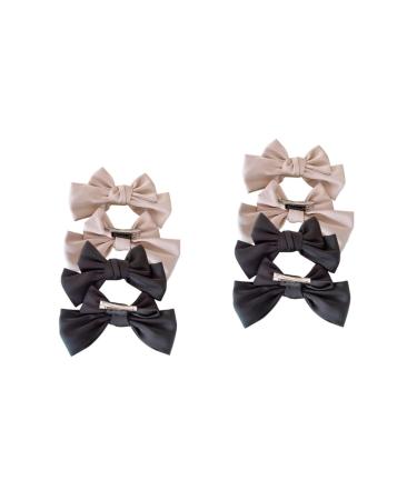 minkissy 4 Pairs Bow Hairpin Toddler Hair Clips Hair Bows for Girls New Year Hair Decoration Bowknot Baby Hair Clips Bows for Hair Girls Bow Hair Clips Baby Girl Fabric Wedding Headgear