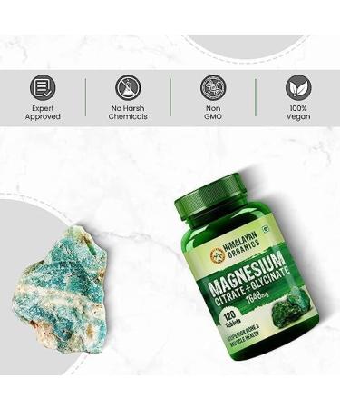 Magnesium Citrate Glycinate Oxide Complex Supplement - 120 Tablets | Supports Sugar Level, Heart Health & Strong Bones for Men & Women - Buy Online on GoSupps.com