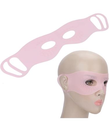 Qukaim Ear Hanging Eye Patch Silicone Hanging Ear Eye Pad Double Sided Washable Eye Patch with Eye Holes Pink - Buy Online on GoSupps.com