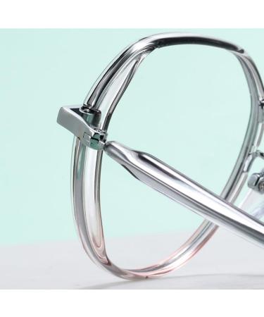 Buy Blue Light Blocking Round Reading Glasses | Anti Eyestrain Eyeglasses +0.00 C2 | International Shipping Available - Buy Online on GoSupps.com