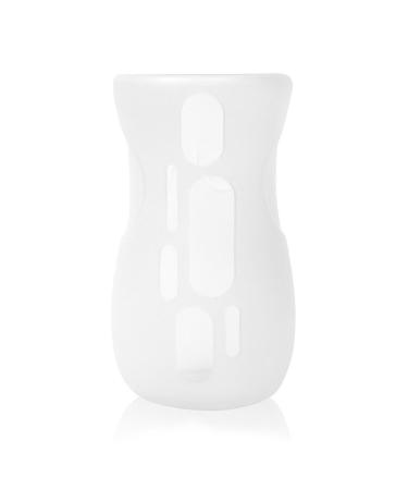 Olababy Silicone Sleeve for Avent Natural Glass Baby Bottles (8 oz  Translucent) 8 Ounce Translucent