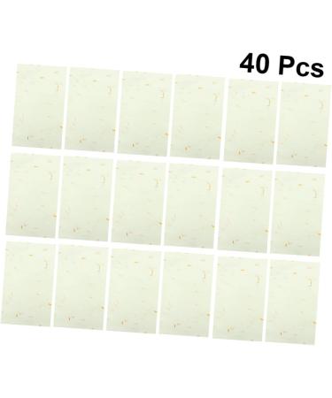 Lurrose 80 sheets Natural Chinese for Letter Brush Elegant Writing Calligraphy Unique Manual Supplies - Buy Online on GoSupps.com