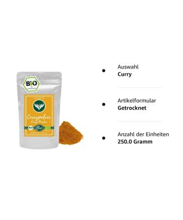 Buy Azafran ORGANIC Madras Curry Powder - Mild Indian Spice 250g | Authentic Flavor for International Shipping - Buy Online on GoSupps.com