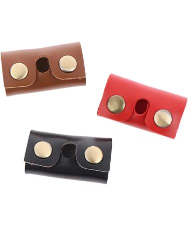 Beavorty 6-Pack Leather Razor Case - Stylish Storage for Safety Covers & Old-Fashioned Razors | International Shipping Available - Buy Online on GoSupps.com