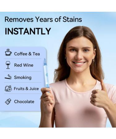 JTF Teeth Whitening Gel Kit: 35% Carbamide Peroxide, 5Pcs Teeth Whitener Gels and 1 Remineralization Gel to Remove Stains from Coffee Food and Smoking, Enamel Safe and No Sensitivity, Mint - Buy Online on GoSupps.com