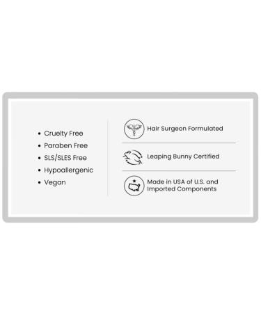 Haircare Thickening Foam - Hair Surgeon Formula with Pumpkin Seed Oil & Turmeric Extract - 1.7 oz - Buy Online on GoSupps.com