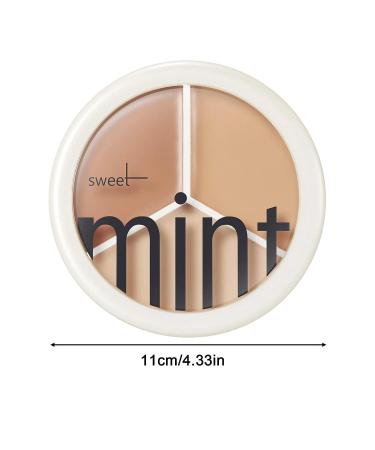Tri-color Cream Concealer Palette for Dark Skin | Full Coverage Concealer for Acne Marks and Spots - Buy Online on GoSupps.com