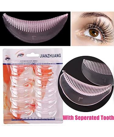 DIY Lash Lift Pads - 10 Reusable Silicone Shields in 5 Sizes for Eyelash Lifting | Permanent Eyelash Rods & Beauty Tools - Buy Online on GoSupps.com