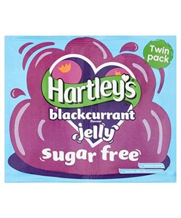 Sugar Free Blackcurrant Jelly Crystals 23g from Hartley