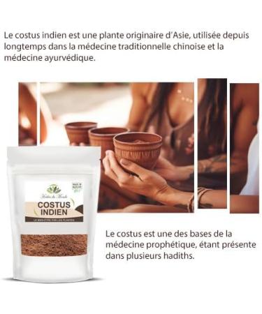  Herbes du Monde Herbes du Monde - Indian Costus 200g Powder 100% Pure and Natural Used in Many Traditional Medicines for its Benefits on Body and Mind. - Buy Online on GoSupps.com