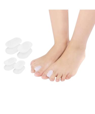 8 Pack Gel Toe Separator Bunion Corrector and Bunion Relief Toe Spacers for Overlapping Toe Toe Spreaders Hammer Toe Straightener (4 Small + 4 Large Size) Bunion Pain Relief for Men & Women - Buy Online on GoSupps.com