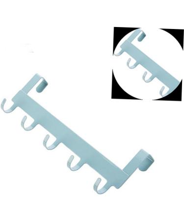 Zerodeko Hook Wall Mount Clothing Rack Door Towel Racks for Bathroom Metal Clothes Rack Nail Size 1 Blue - Buy Online on GoSupps.com