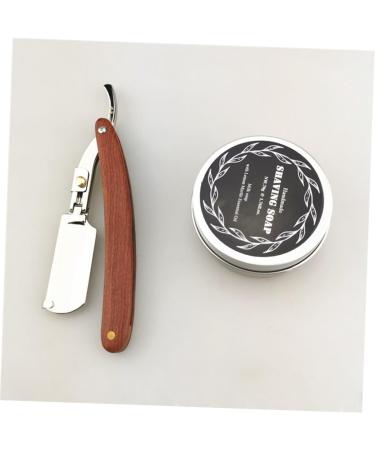 Minkissy Travel Razor Knife for Men | Double-Sided Metal Razor & Bamboo Holder - Safe & Portable Khimar Hijab Hair Cutting Tool - Buy Online on GoSupps.com