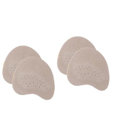 NOLITOY 2 Pairs High Heels Forefoot Stickers Ladies Pumps Nonslip Forefoot Cushion Forefoot Pads High Heel Pads Womens Shoe Inserts Non-Skid Pads Pig Leather Invisible Non-Slip Mat Women's