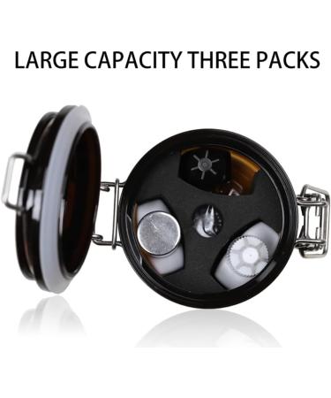 1pc Glue Storage Container Extensions de cils Adhesive Jar Feak Aproof Rangement Tank Scelled Cans Scelled Eyellash Extension Supplies Kit (noir) - Buy Online on GoSupps.com