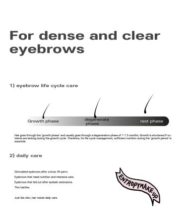Entropy Korea Brow & Lash Boost Serum Clear - Tough Brow Lift Perm 0.88 oz - Buy Online on GoSupps.com