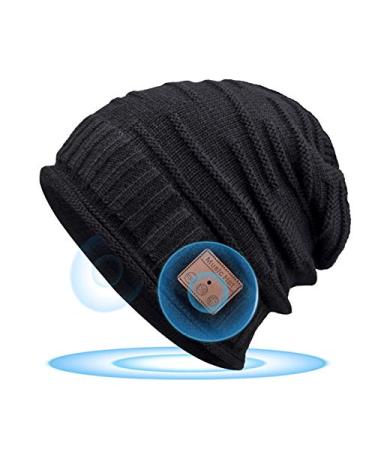 Bluetooth Beanie Hat for Men Gifts - Gifts Ideas for Teenage Boys Teen Girls| Stocking Stuffer for Men Women Adults Teen Boys| Cool Tech for Gamer| Bluetooth Beanie Music Hat Wireless with Headphones