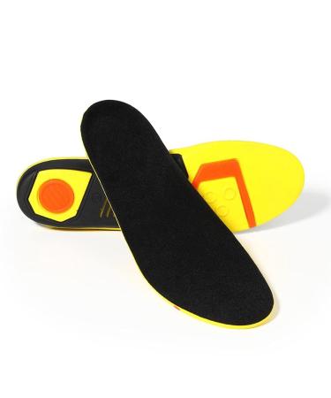 YTYZC Slight Orthotic Insoles Arch Support for Plantar Fasciitis Lower Back Pain Relief PU Insole Sole Pad for Shoes (Size : S 36-39 260MM)