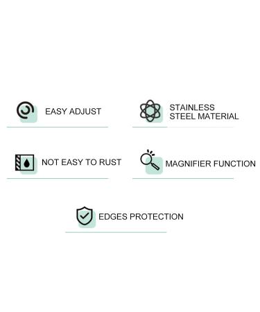 Premium Stainless Steel Nail Clipper with Magnifying Glass - Adjustable Fingernail & Toenail Cutter for Seniors & Babies (Blue) - International Shipping Available - Buy Online on GoSupps.com