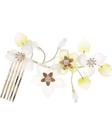 Beaupretty Bridal Headpieces manual bridesmaid New Chinese style Beautiful bride Metal womens headgear flower headpiece for women decoration Blossom Flower Decorations - Buy Online on GoSupps.com