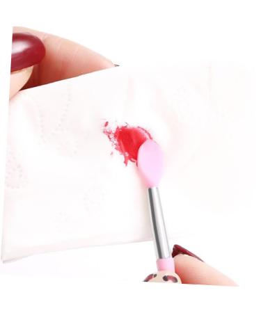 FOMIYES 60 Pcs Silicone Lip Brush Set - Lip Balm & Lipstick Applicators Soft Head Makeup Tools for Under Eye Concealer - Cosmetic Essentials for Flawless Application - Buy Online on GoSupps.com